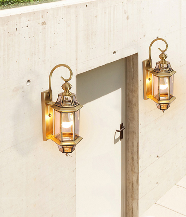 카일 외부벽등, LED외부등 (4호 황브론즈)