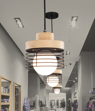 에이치링 1등 식탁등 펜던트조명[블랙/화이트]